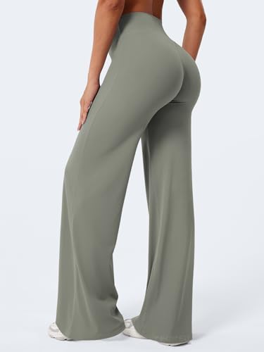 Image of YEOREO Ease Workout Leggings Womens No Front Seam Straight Leggings 29 inch / 31.5 inch / 33 inch / 35 inch High Waist Buttery Eddiy Yoga Pants