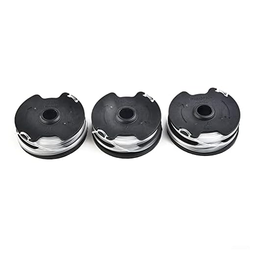 3 bobinas de hilo cortacésped, bobina de recambio, bobina de repuesto, recortadora de césped de Parkside, cortador de césped, cortacésped, desbrozadora