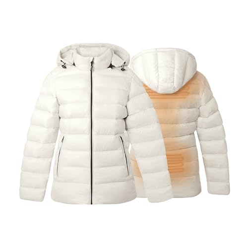 Veste matelassée chauffante 30seven pour femme coupe slim avec batterie