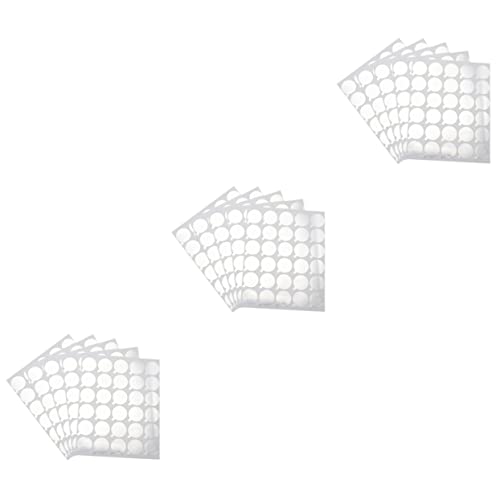 KALLORY 3sets Eyelash Glue Gasket Adhesive Liner for Lash Extensions Glue Pallet Separator for Makeup 300pcs*3