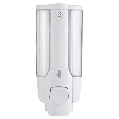 Pegcduu Wall Mounted Soap Dispenser Home Hotel Bathroom Hand Cleaner Soap Shampoo Shower Gel Dispenser