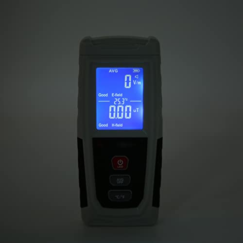 Medidor Digital de Radiación EMF Recargable para Hogar miniatura 2