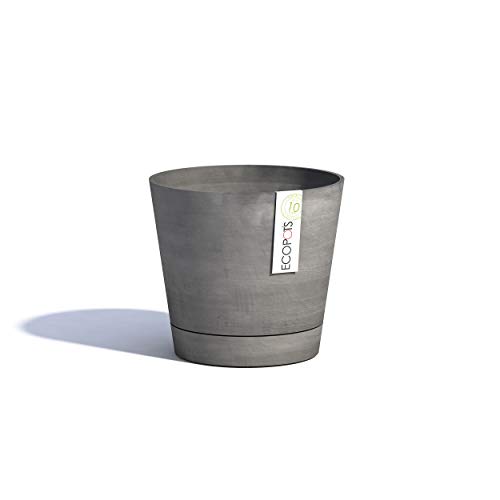 Preisvergleich Produktbild Ecopots Blumentopf Venice D30cm grau