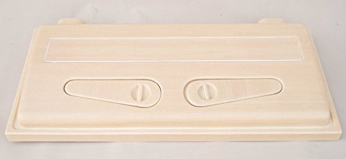 Wromak Galerie d'éclairage pour aquarium 80 x 35 cm 2 tubes 18 W inclus