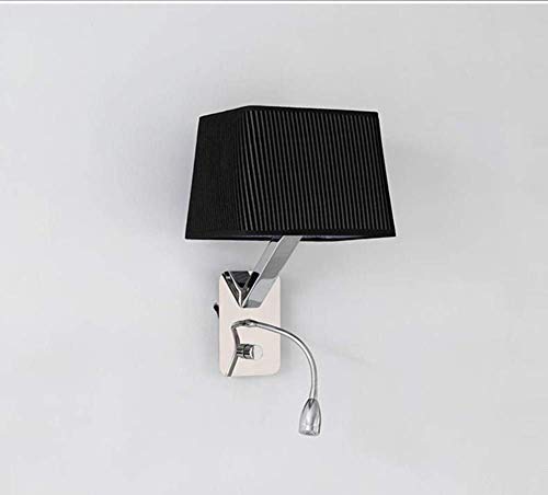 Applique murale en acier inoxydable contre la fatigue oculaire sur lit