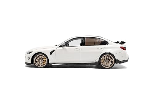 Solido Modelo Diecast BMW M3 (G80) 1:18 Blanco Alpine miniatura 5