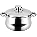 Fagor 78596 Pentola Silverinox + Coperchio in Acciaio Inox, Multicolore, D 24 cm, Inossidabile