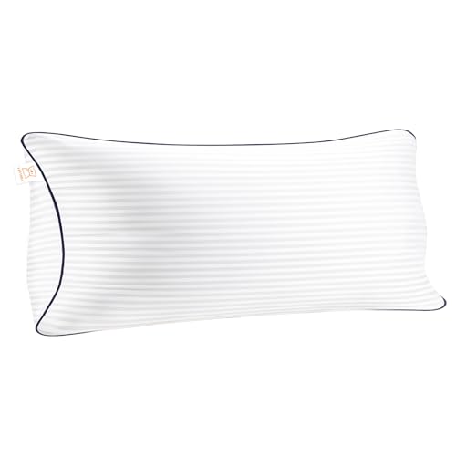 14x36 Pillows Insert Set of 1, Long Body Lumbar Decorative Throw Pillow Inserts 14x36 Inch for Bed Couch Bedroom Bench with Premium Original Down Alternative Filling,White
