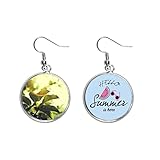 Classification: Earring Naturaleza Planta sol sale la foto Pendientes de sandía verano lóbulo desgaste