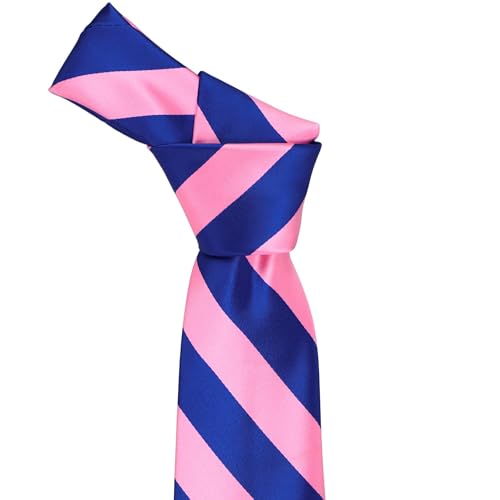 Image of tiemart Men's Striped Tie Standard Length