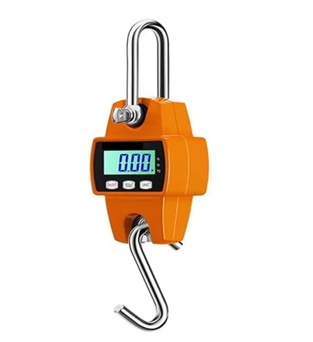 300kg Digital C Scale - High Precision Weighing for Fishing, Livestock, and Large Items - Waterproof, Portable, and Easy to Use - Ideal for Home and Outdoors