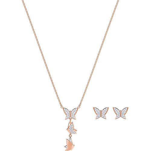 Preisvergleich Produktbild Swarovski -Schmuck-Sets Edelstahl Kristall 5382365