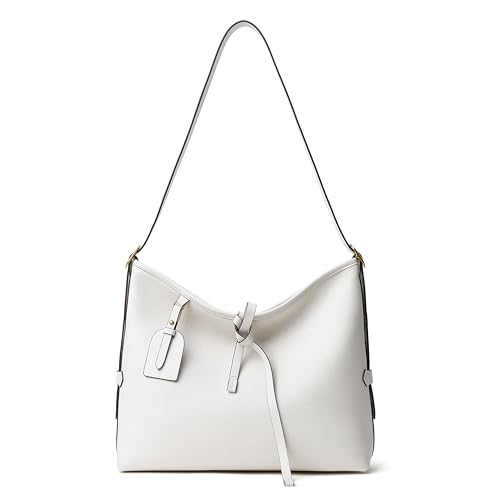 Image of DORIS&JACKY Soft Leather Hobo Bag for women Large Lightweight Designer Shoulder Satchel Purse with Adjustable Single Handle
