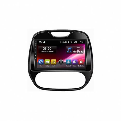 Radio de coche Bluetooth para Renault Captur Clio con CarPlay y cámara trasera
