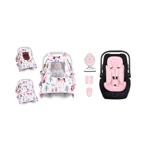 Soporte para cabeza y funda para asiento de bebé miniatura 1