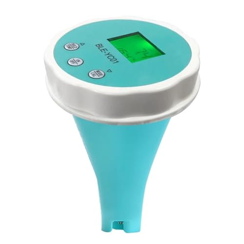 Detector De Calidad Del Agua 6 En 1, PH EC TDS ORP, Temperatura, Cloro, Pantalla Aplicación, Probador Piscina Multifunción DeteccióN RáPida Y Precisa