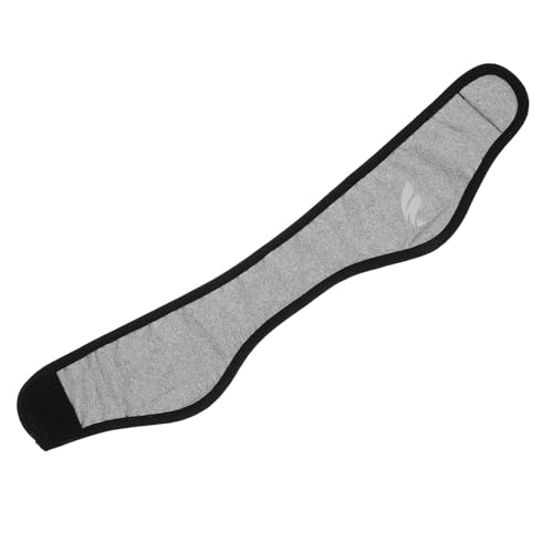 EXQUIMEUBLE Orejeras Insonorizadas para Dormir y Estudiar, Calentadores de Orejas Unisex en Gris Claro con Cierre Ajustable, Protección Auditiva Portátil para Reducción de Ruido en