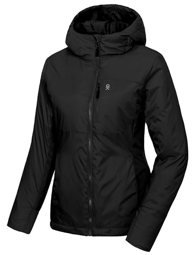 Little Donkey Andy Women's Puffer Jacket Lightweight Windproof Warm for Hiking Travel Ski with Recycled Insulation