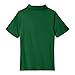 Boys Uniform Shirts Size 14-16 Fashion Short Sleeve Collared V Neck Cute Shirts for Girls Polo Spring Lightweight Cute Tops for Girls Slim Summer Dark Green 140