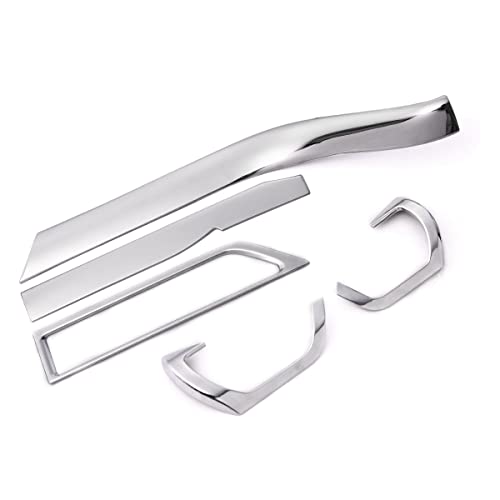 oi-trading トヨタ ヴォクシー 80系 前期 後期 インテリアパネル ダクトパネル ダッシュアンターパネル センター パネル ガーニッシュ 耐久性 メッキモール カスタム パーツ アクセサリー ドレスアップ 車 カー用品 内装 5pcs 2086