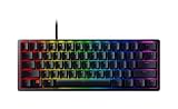 Razer Huntsman Mini Red Switch Teclado Compacto para Juegos Compacto al 60% con interruptores opto-mecánicos lineales, Teclas PBT, Cable USB-C Desmontable, US Layout, Negro