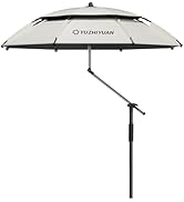 yuzhiyuan Outdoor Umbrellas for Patio 7.2/7.8/8.5FT Patio Table Umbrella with Tilt, UPF50+ UV Pro...