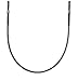 Loos CT-S64XXFF-0600 Cable Assembly, Stainless Steel, 3/16", Bare, Threaded Stud (5/16)-24 and Threaded Stud (5/16)-24, 5
