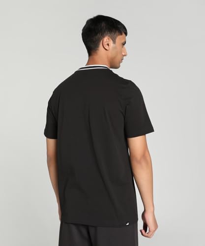 Image of Puma Men's Cotton Regular Fit T-Shirt
