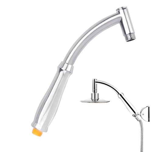 Dusch-Handverlängerungsarm Universalanschluss Duschkopf Extender Duschkopf Extender Set Verstellbarer Duscharm Brauseverlängerung Ersatz Duschkopf Extender für Badewanne Regen Duschkopf