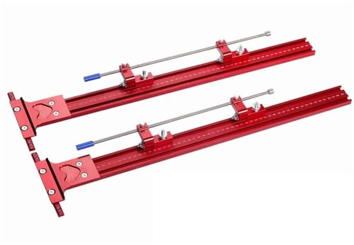 Système de rail de guidage parallèle en aluminium pour scie T-track compatible Festool