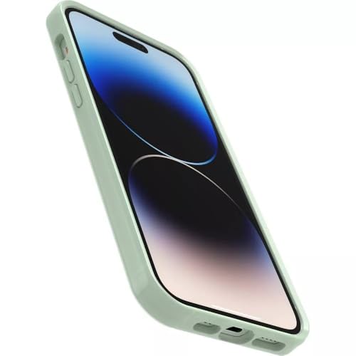 Image of OtterBox iPhone 14 Pro Max (ONLY) Symmetry Series+ Case - SAGE Advice (Green), Ultra-Sleek, Snaps to MagSafe, Raised Edges Protect Camera & Screen
