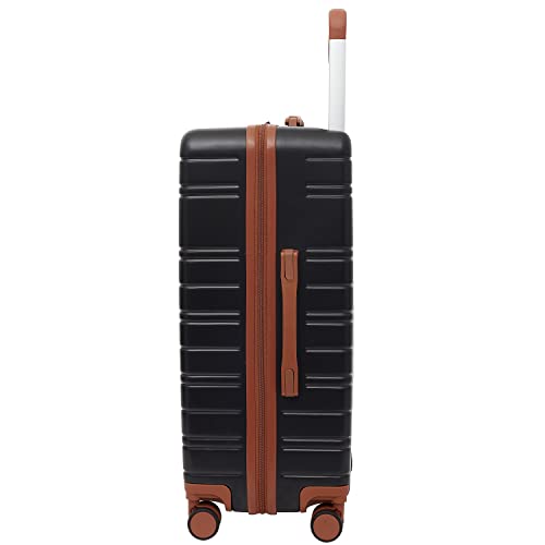 Image of Travelers Club 2PC or 20 inch Navigate Luggage Set, Black, 2PC Set