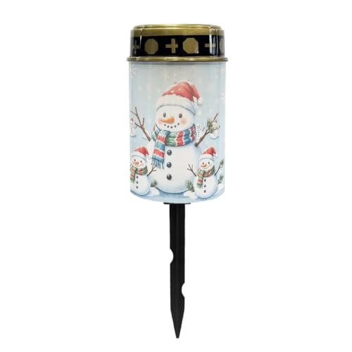 Image of Christmas Cemetery Solar Lights Flameless Candles