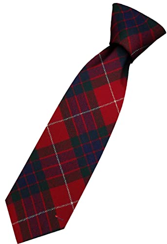 Cravate en laine tartan écossais Fraser Dress pour costume homme élégant