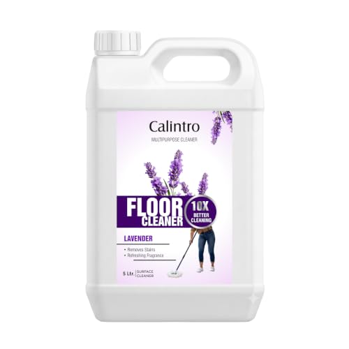 Image of Floor Cleaner Liquid 5L - Multipurpose Surface Cleaner with Long Lasting Fresh Fragrance|Removes Dirt, Stains & Odor|Suitable for Tiles, Marble, Granite, Ceramic & Bathroom Floors(Lavendar)