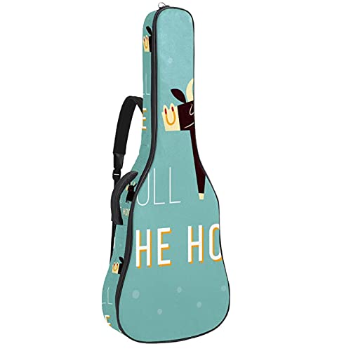 Housse de transport imperméable guitare acoustique, basse et classique The Horns