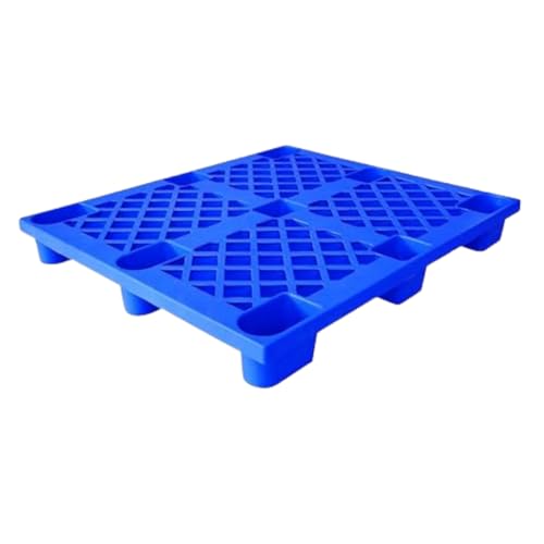 SE Perforated & Stackable Plastic Pallet, Model PS008, 1200x1000x135mm, Blue (1)