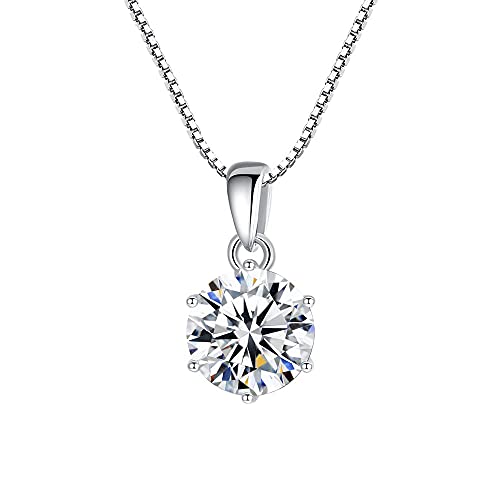 Pendentif moissanite 1ct : le cadeau de fiançailles parfait pour sceller votre amour