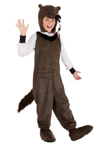 Disfraz de oso hormiguero para niños Halloween