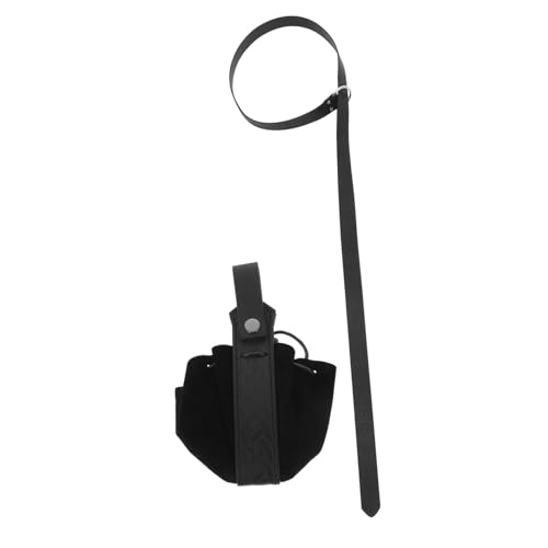 VALICLUD 1set Viking Leather Belt Pouch Medieval Cosplay Accessories for Halloween Waist Bag Role-playing Enthusiasts