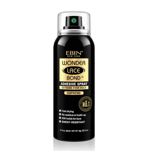 EBIN NEW YORK Wonder Lace Bond Adhesive Spray Supreme, 2.7 Fl Oz