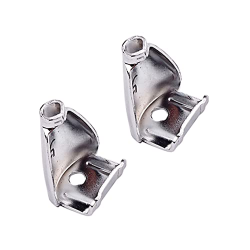 Toddmomy 2pcs Drum Mount Kit for Hanging Accessories Hook Drum Keys Drum Parts Drums Drum Mount Hardwares Silver Iron