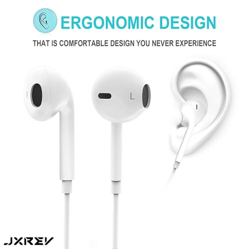 Image of Earphones Earbuds with Wired Lightning Connector, in-Ear Headphones with Microphone & Remote, Noise Cancelling Ear Pods for iPhone 14 /14 Plus /14 Pro Max /13 /13 Mini /12 /11 /X /XR /XS /SE /8 /7