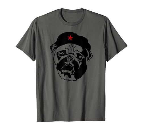 Funny Dog Shirt | Che Guevara Style | Pug T-Shirt Revolution