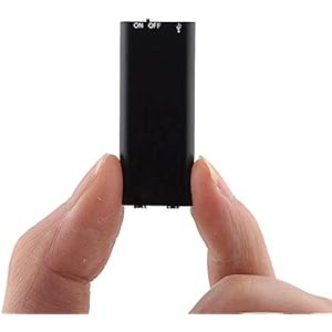 Ugetde® 8 GB digitale audio-spraakrecorder – mini draagbare oplaadbare spiondictafoon met mp3-speler en USB-verbinding…