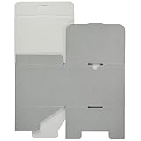 ヘッズ 日本製 無地 ギフトボックス 16.3×11×14cm シルバーグレー 10枚 箱 シンプル HEADS MSG-GB4