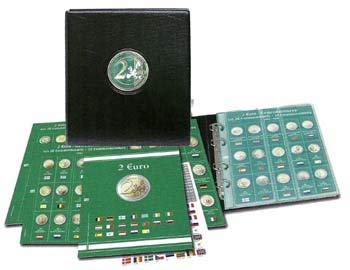 Euromünzensammelalbum für alle 2-Euro-Münzen, 2004 bis 2010.Bd.1: Premium-Album