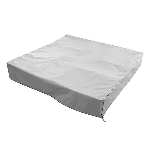 Parliky Waterproof Sandbox Cover with Drawstring Outdoor Garden and Weatherproof Sand Pit Cover for Play Area 1pc