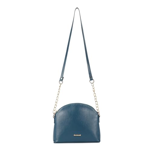 Image of Fastrack Puff Sling with Detachable Pouch | Faux-Leather Women's Handbags | Sling for Casual Carry