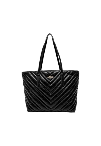 Sac shopper Liu Jo Lunny noir | Le grand sac cabas pour tout ranger